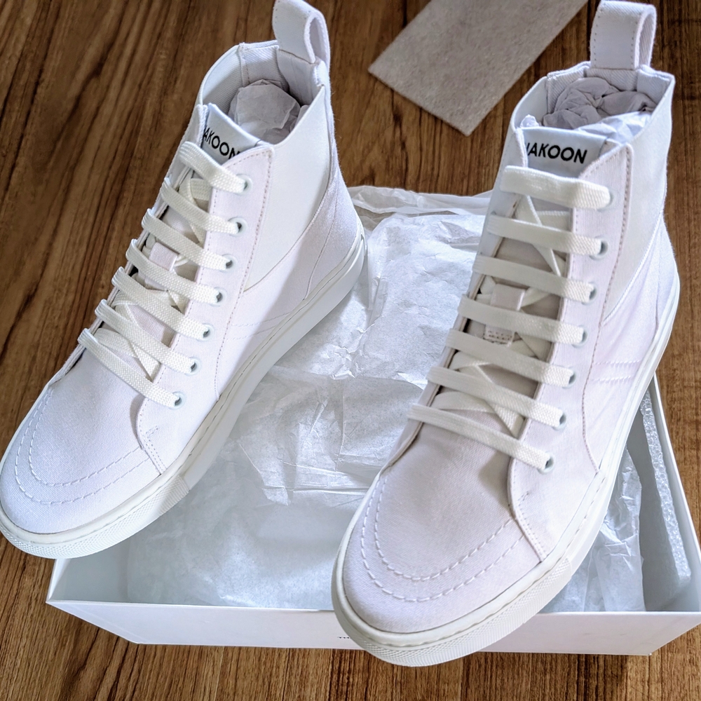Thakoon Women's White High-Top Sneakers